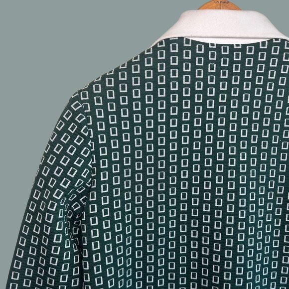 Vintage 70s Flutterbye Pointed Collar Zipper Front Shirt - Picture 6 of 8